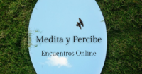 «Medita y Percibe». Encuentros mensuales on-line. Con Antonio Ramírez